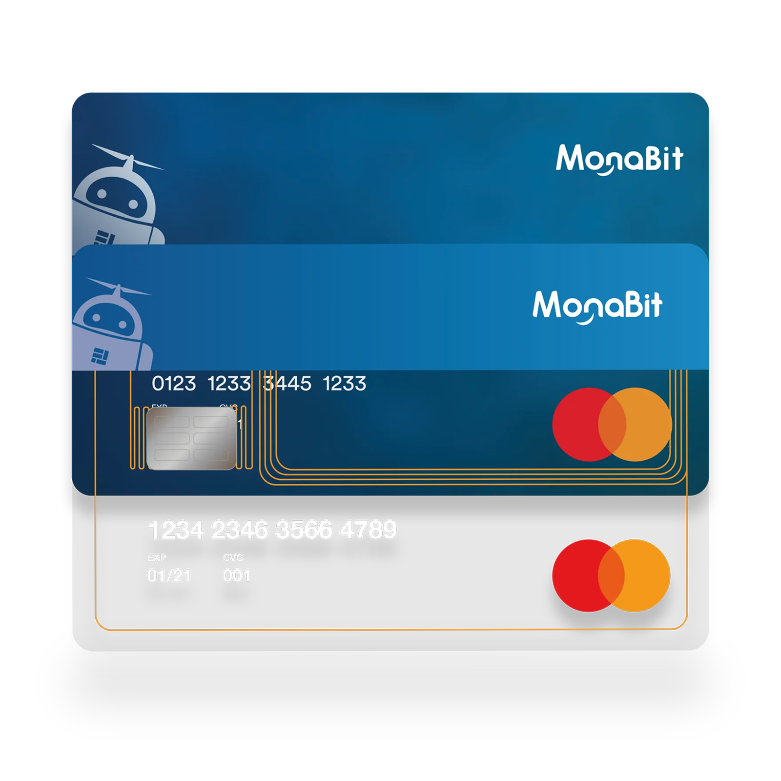 Tarjeta de pago Mastercard MonaBit