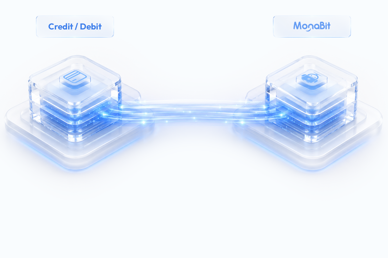 Adquirencia presencial con tarjeta MonaBit en punto de venta